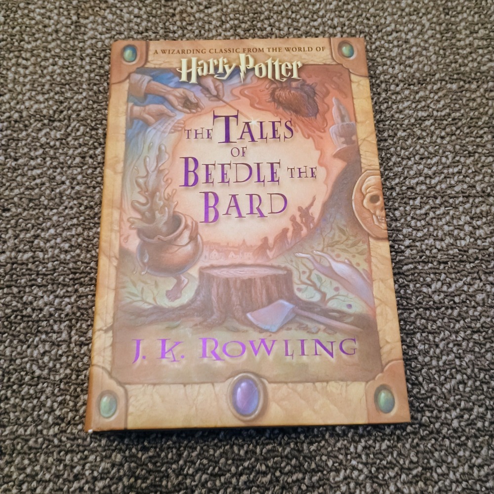 The Tales of Beedle the Bard J.K. Rowling 1st Edition Hardcover Harry Potter 08